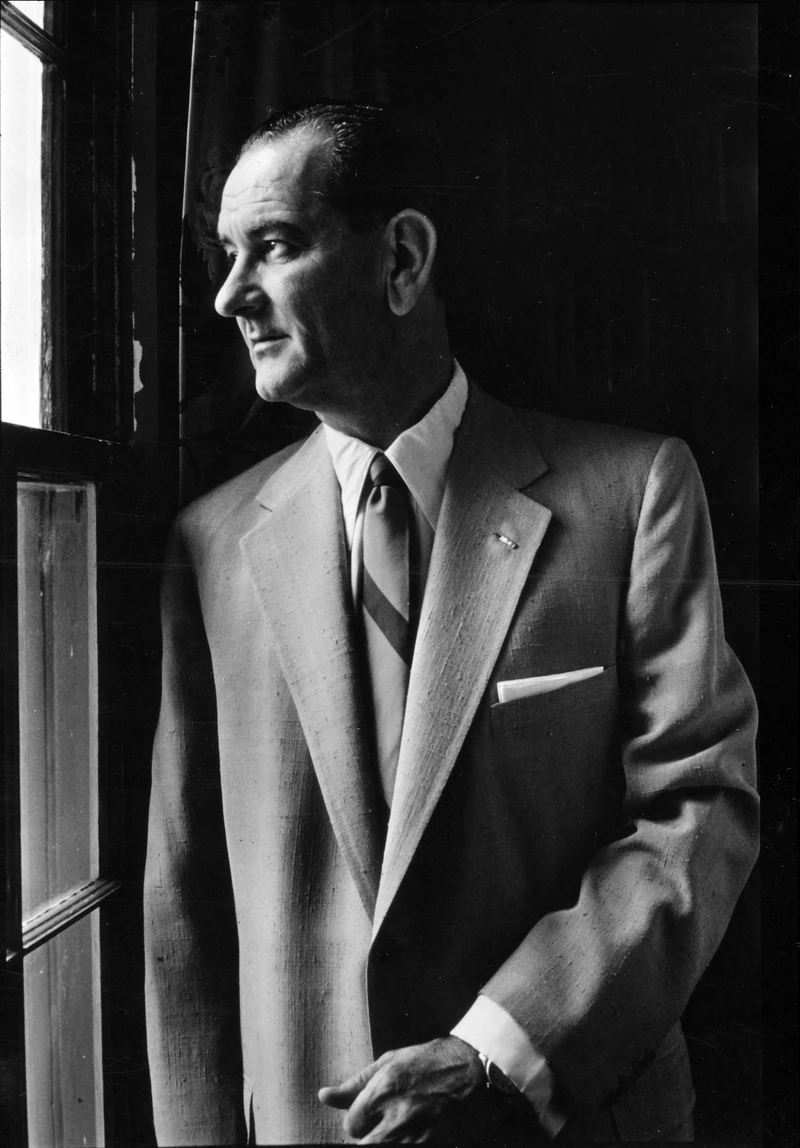 Senato Çoğunluk Lideri Lyndon B. Johnson, 1955